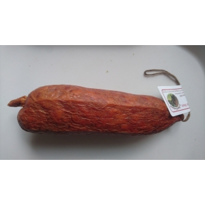 Saucisse sèche de bison fumée