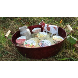 Yaourts fruits rouges x 2