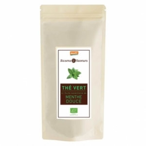 Thé vert ceylan menthe douce 100g démeter
