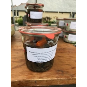 Verrine de 4 douzaines escargots court-bouillonnés