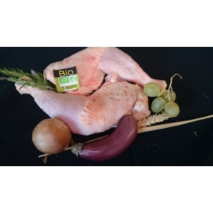 Cuisses de poulet bio