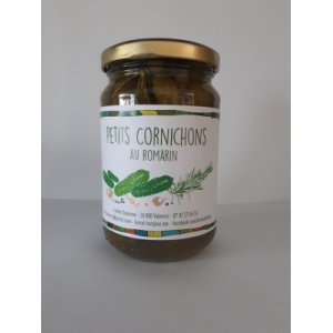 Petits cornichons au romarin