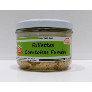 Terrine rillettes comtoises fumées