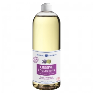 Lessive linge machine et mains biosens&saveurs 1l