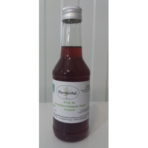 Sirop de groseille / aubépine fleur