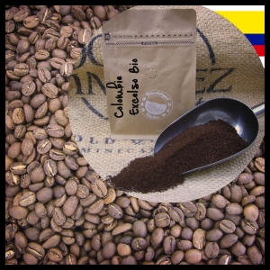 * moulu - ''colombie excelso'' - grain bio