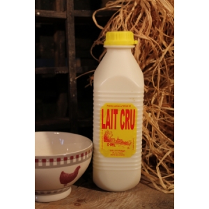 Lait cru de vache