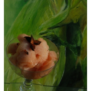 Sorbet pamplemousse badiane