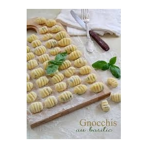 Gnocchis au basilic