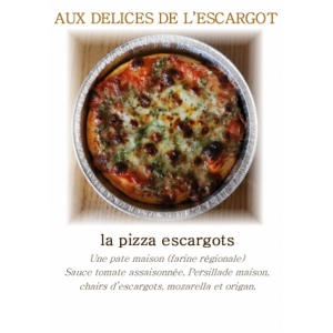 Pizza aux escargots