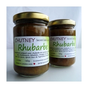 Chutney de rhubarbe
