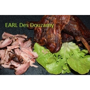 Cuisse de poulet fumée