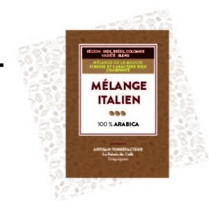Mélange italien 100 % arabica - 1 kg mouture cafetière expresso