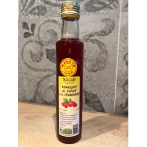 Vinaigre de cidre à la framboise bi