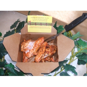 Ailes de poulet marinées