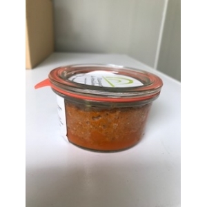 Terrine au beurre tomaté basilic