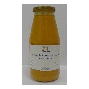 Velouté de citrouille et harico