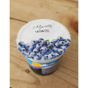 Fromage blanc myrtille