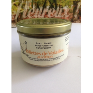 Rillettes 100% volaille au citron