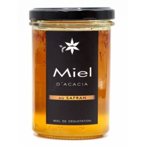 Le miel d'acacia au safran 260g