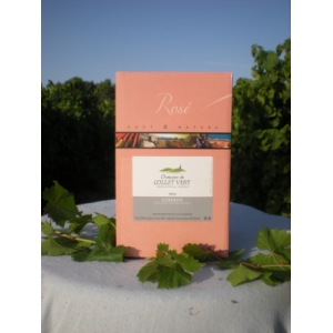 Bib aop rose 5l collet vert