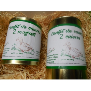 Confit de canard (2 cuisses)