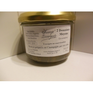 Escargots 2 douzaines calibre moyen