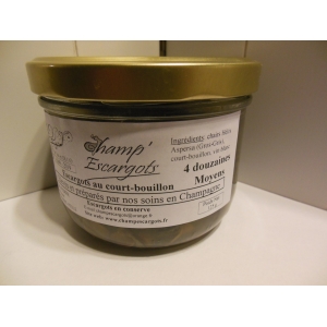 Escargots 4 douzaines calibre moyen