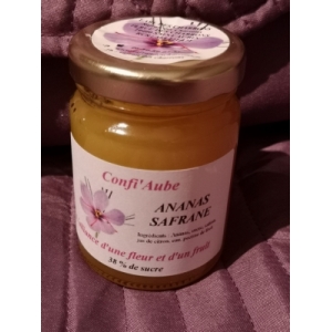 Confi'aube ananas safrané