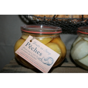 Pêches au sirop