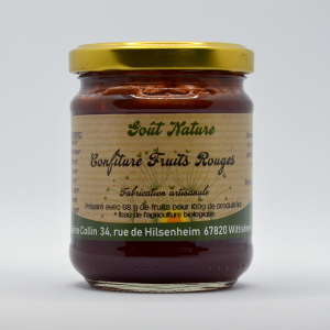 Confiture fruits rouges