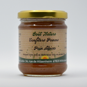 Confiture pomme pain d'épices