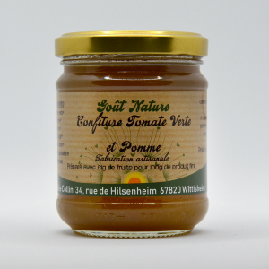 Confiture tomate verte pomme