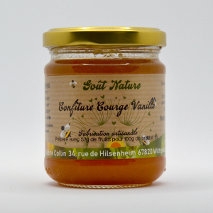 Confiture courge vanille