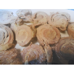 Aiguillettes de canard roulées au foie gras