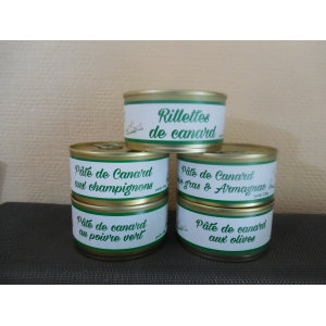 Pâté de canard aux olives