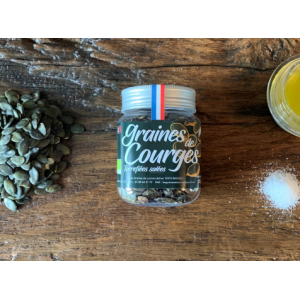 Graines de courge torréfiées salées