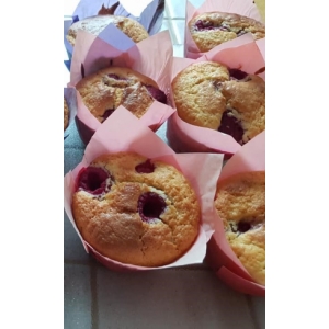 Muffin fruit rouge