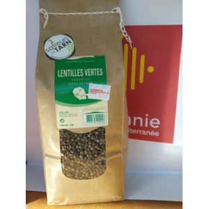 Lentilles vertes 1 kg
