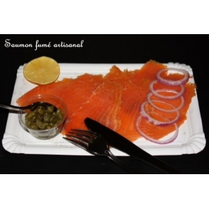 Saumon fumé tranché