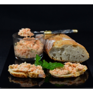 Tartare de saumon fumé