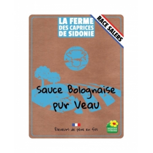 Sauce bolognaise pur veau (salers)