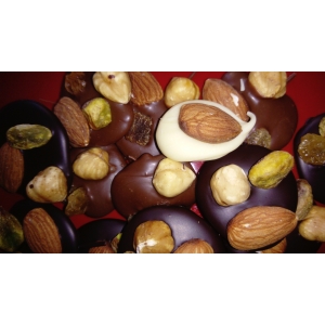 Mendiants 'chocolat noir 72%'