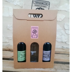 Coffret cadeau 2 x 75 cl + 1 verre