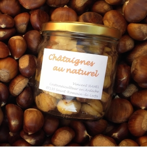Châtaignes d'ardèche au naturel