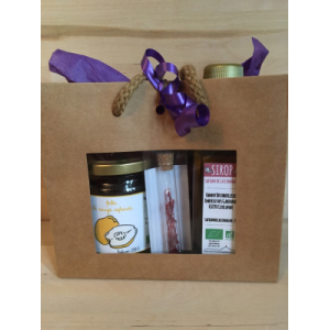 0,1g safran+1 gelée coing/safran+sirop safran