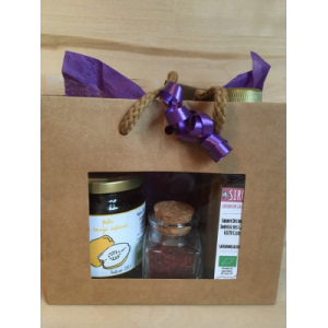 1g safran+1 gelée coing/safran+sirop safran