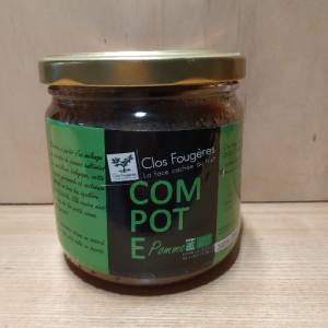Compote pomme bio