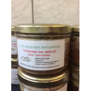 Terrines de boeuf aux carottes