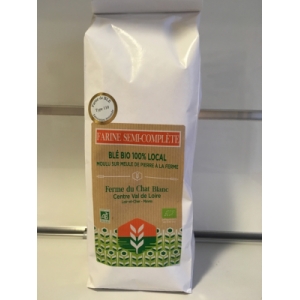 Farine semi-complète bio
